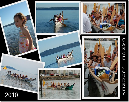 Canoe Journey Paddle to Makah