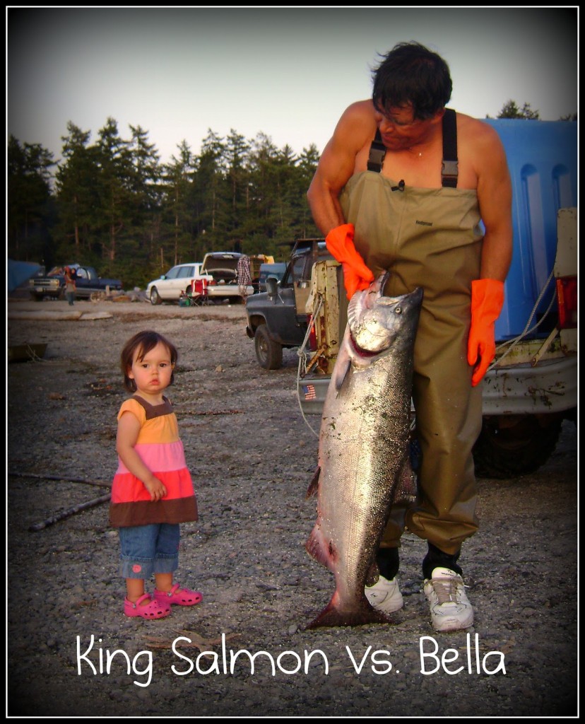 King Salmon and a Toddler