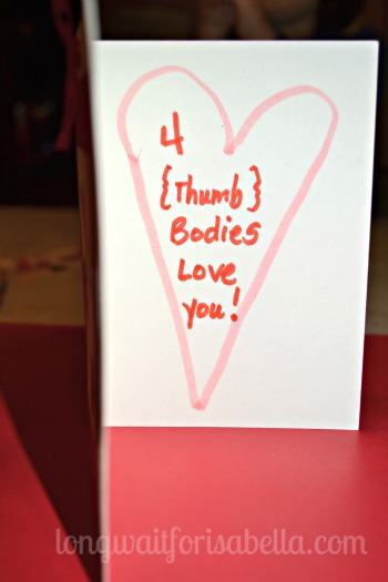 thumbprint valentines