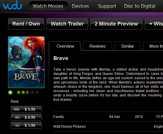 brave movie