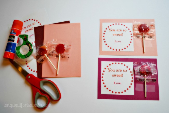 Easy Lollipop Card