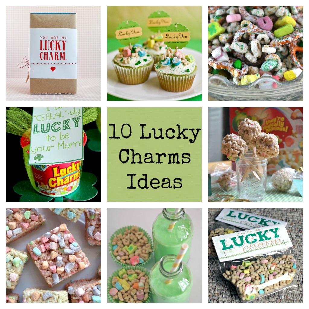 Lucky Charms Cereal Recipe Ideas