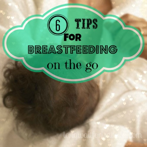 breastfeeding on the go