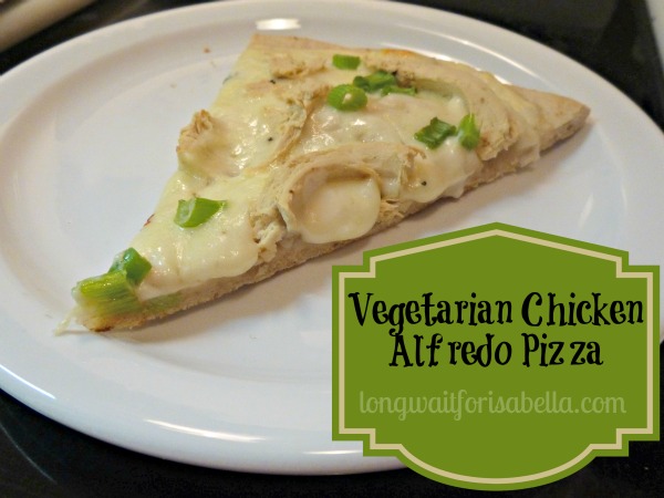 vegetarian chicken alfredo pizza 6
