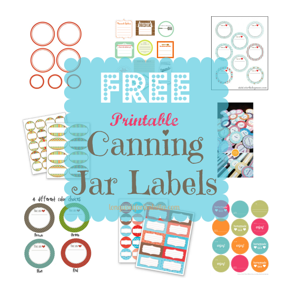 21 Free Jar Label Templates To Spice Things Up