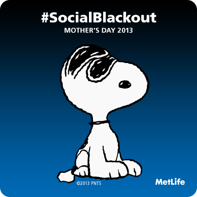 #SocialBlackout Badge