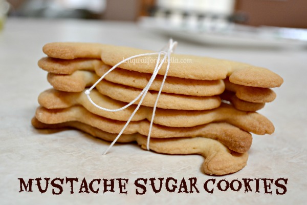 mustache sugar cookies 3