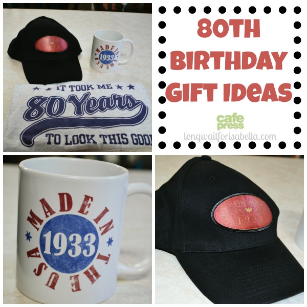 80th birthday gifts