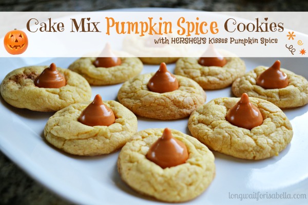 cake mix cookies pumpkin spice