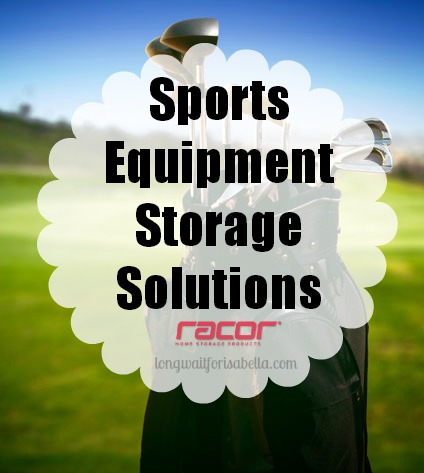 sports equipment storage