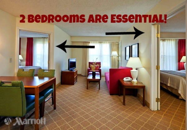 two bedroom suite