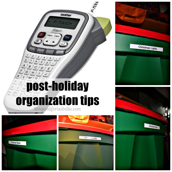 post holiday organization tips