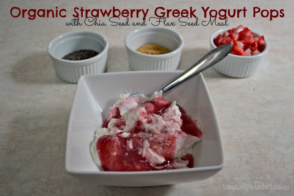 Greek Yogurt Pops Recipe #naturalprobiotic
