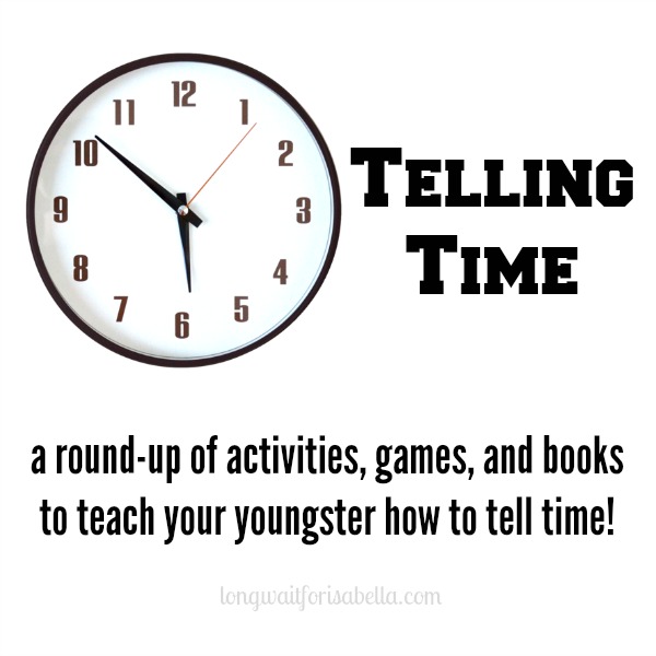 Homeschool Kindergarten: Telling Time