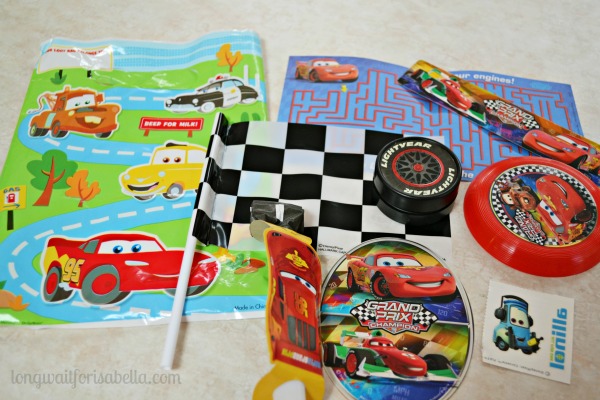 Cars Birthday Party Favors