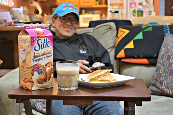 Father's Day Breakfast #SilkAlmondBlends #Shop