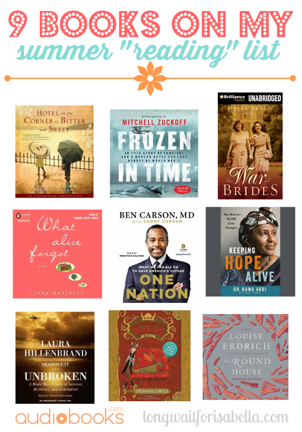 9 Books on My List This Summer