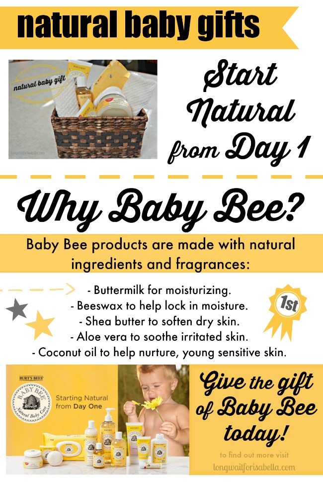 Natural Baby Gift Ideas #BabyBee