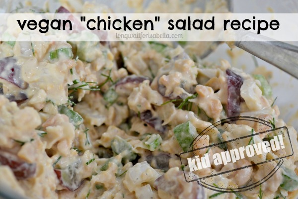 Vegan Chickpea Chicken Salad Recipe