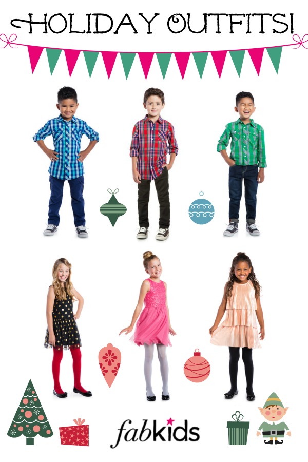 kids holiday outfits