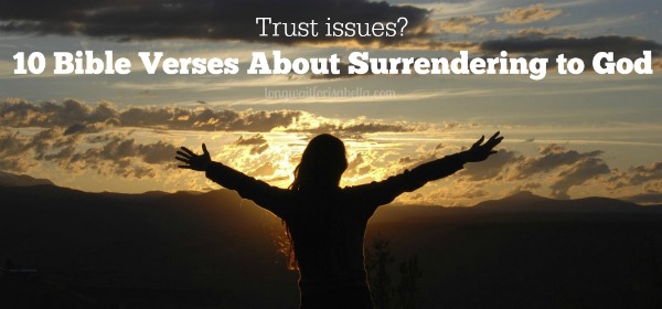 surrender to god