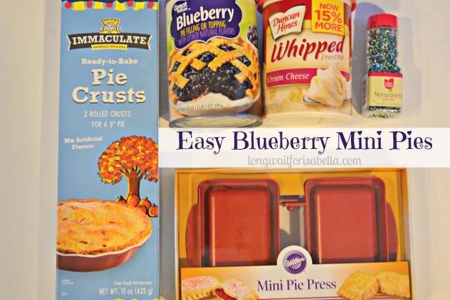 blueberry mini pies