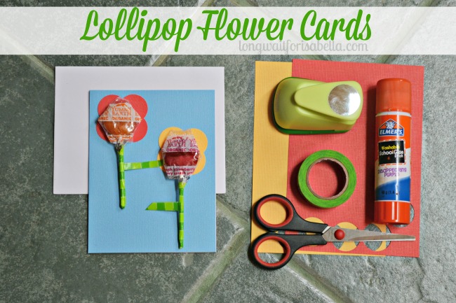 Lollipop Flower Cards