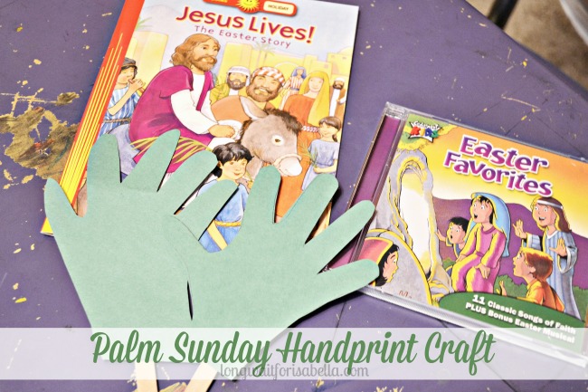 Palm Sunday Craft and Study for Preschoolers