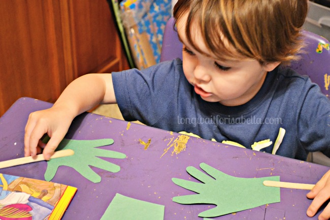 Toddler Handprint Craft