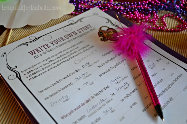 ever after high mad libs