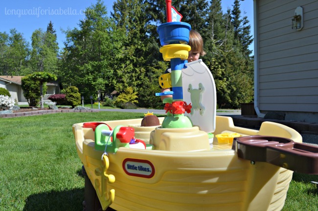 Pirate Ship Water Table