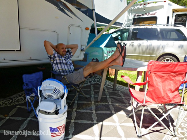 RV Hack to Cool Off