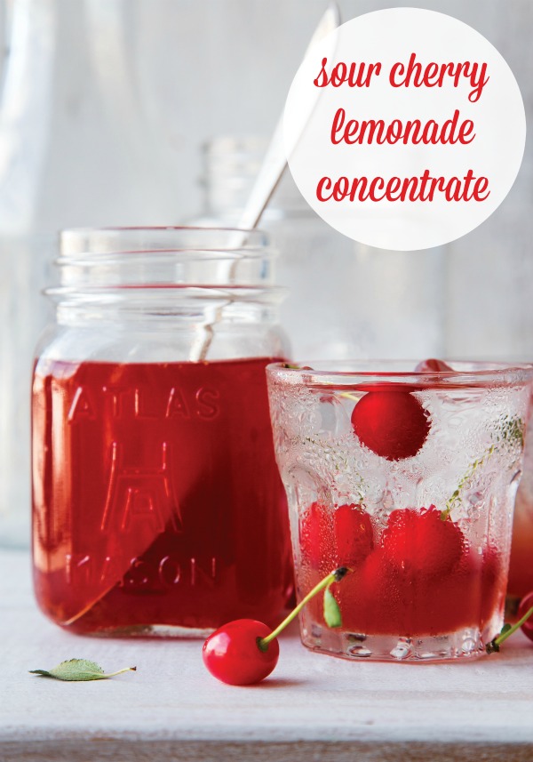 Sour Cherry Lemonade Concentrate