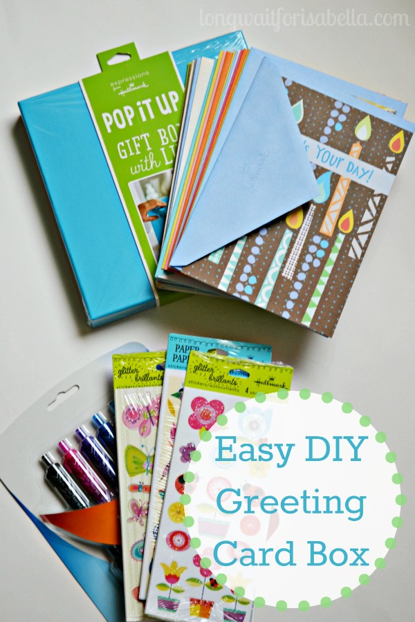 Easy DIY Greeting Card Box