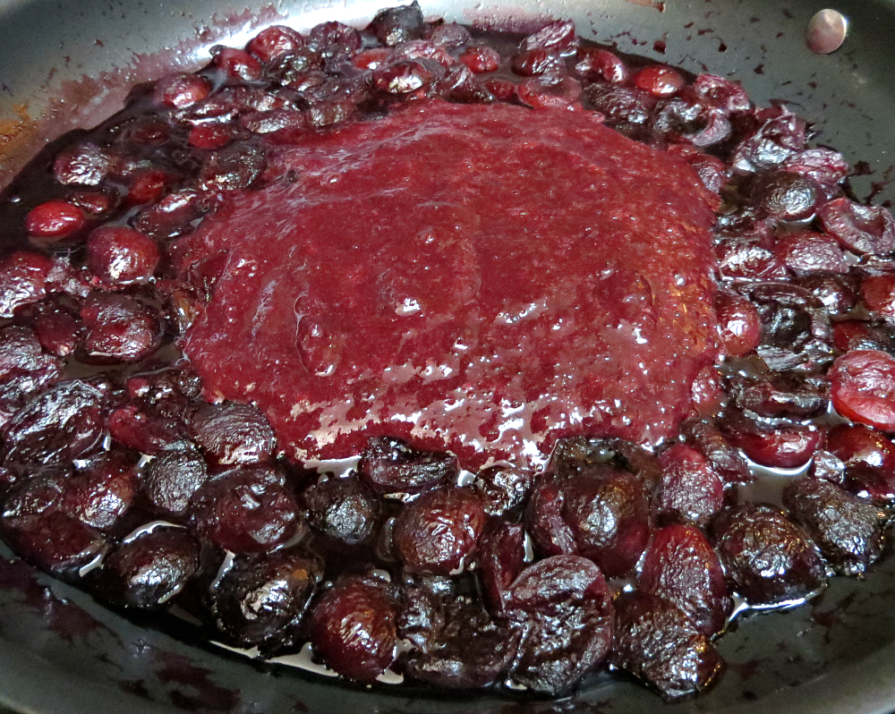 Fresh Cherry Sauce - Process 4