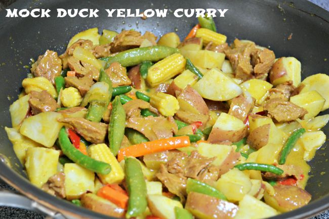mock duck yellow curry