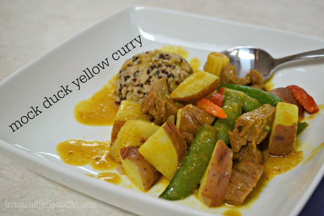 vegetarian yellow curry recipe