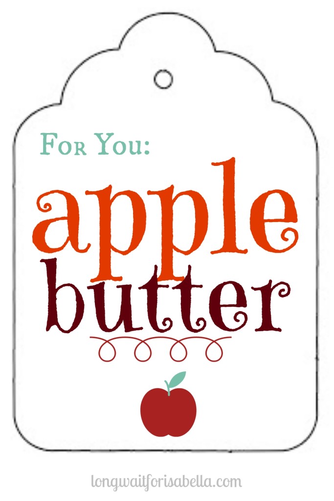 Apple Butter Label