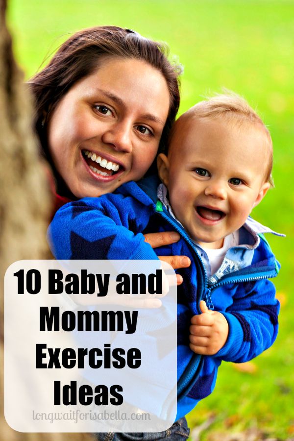 Baby and Mommy Exercise