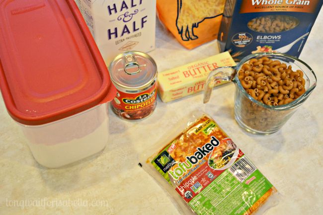 Chipotle Macaroni and Cheese Ingredients