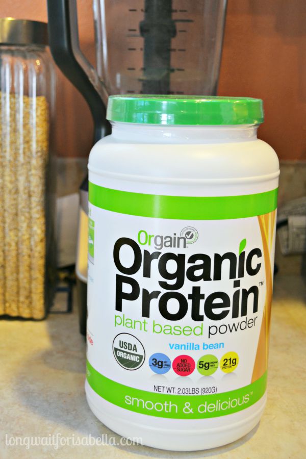 orgain organic protein powder