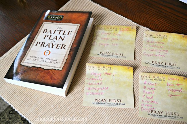 the battle plan for prayer