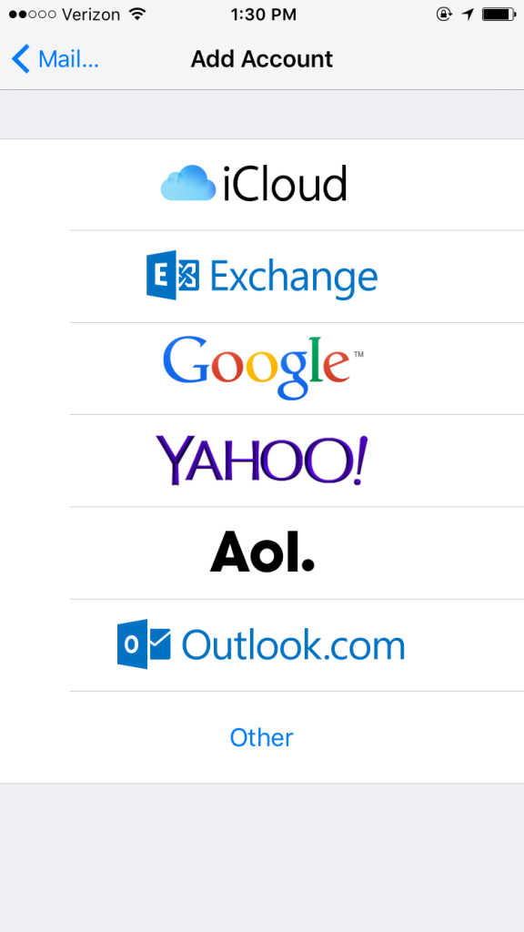 Add an Email Account