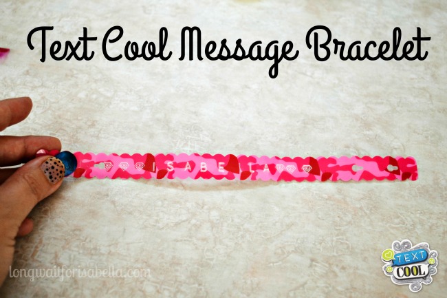 Text Cool Message Bracelet