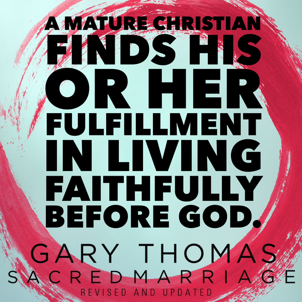 sacred marriage mature christian