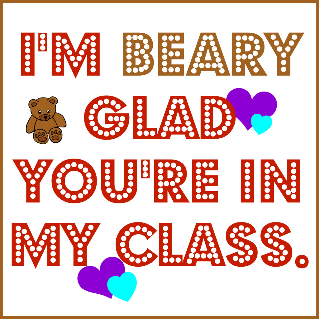 Beary Glad Valentine