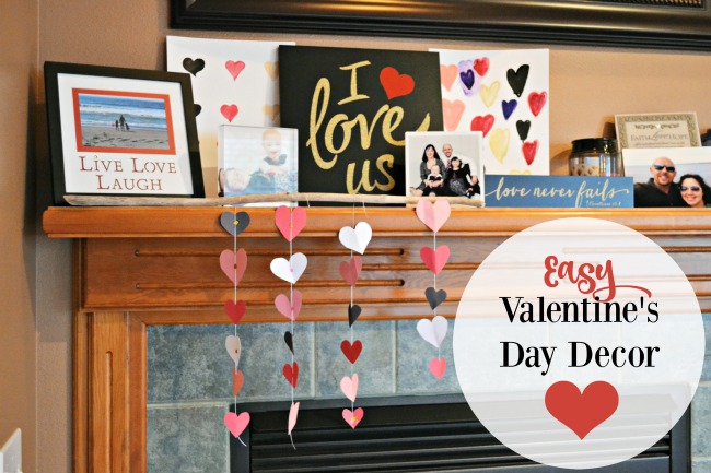 Easy Valentine's Day Decor