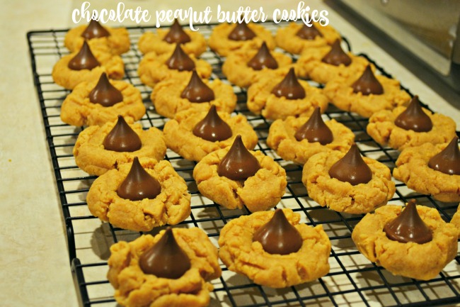 chocolate peanut butter cookies