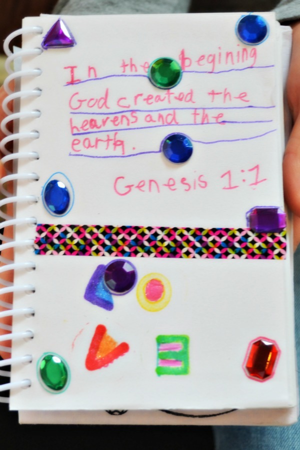 Genesis 1 Journaling Page