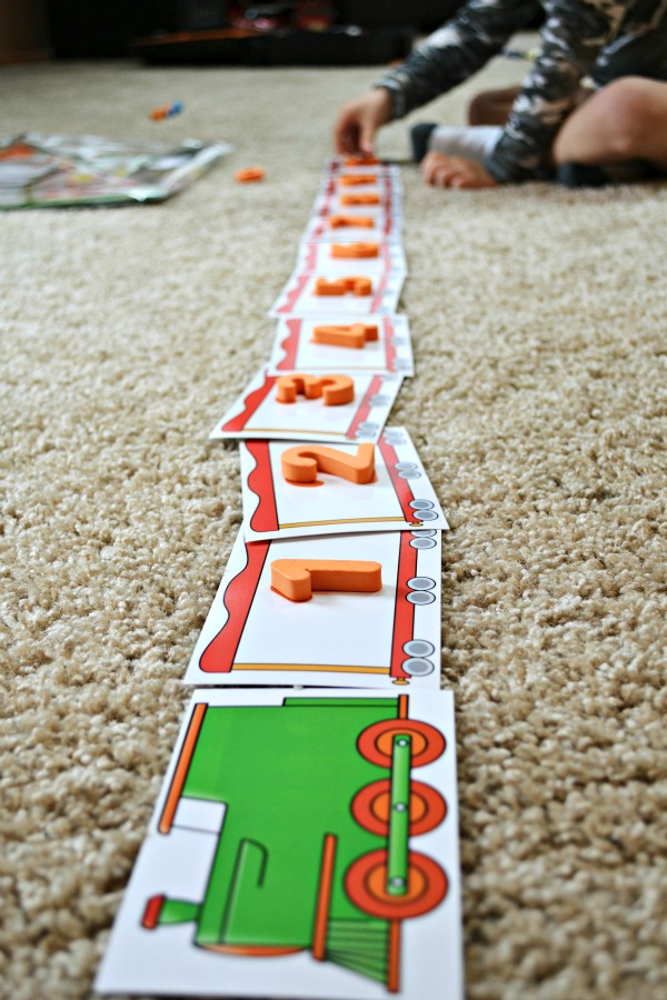 Number Learning Train